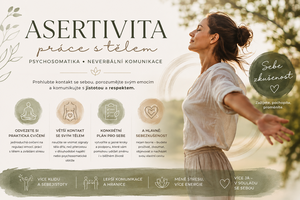 Asertivita a práce s tělem, psychosomatika, neverbální komunikace